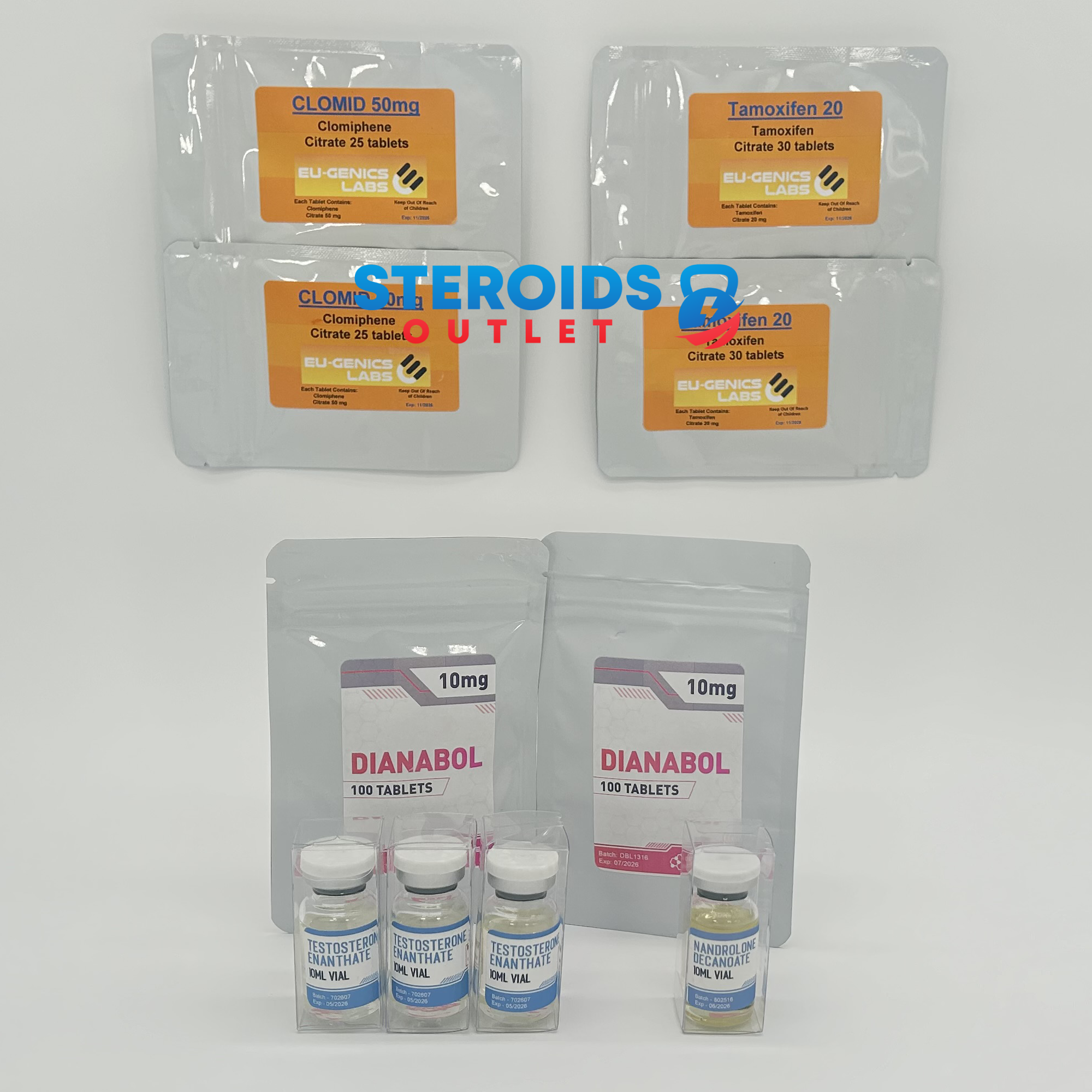 Compre Ciclo de Bulking Intermediário 3 Conjunto intermediário de esteróides para ciclo de volume